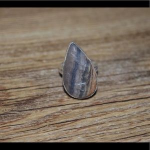 Rough Fluorite Ring 6 1/2